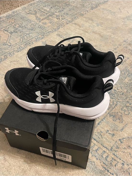 Under Armour Kids\' Black Athletic Sneakers main image 1